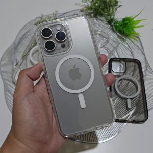 Otterbox Symmetry Clear Glitter Magnetic Case for iPhone 17 Pro Max 17 Pro 17 Air 17 16 Pro Max 16 Pro 16 Plus 16 15 Pro Max 15
