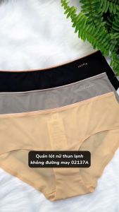 Quần lót nữ Corèle lưng vừa thun lạnh su đúc không đường may chuẩn an toàn quốc tế OEKO-TEX từ Corèle Pháp - 02137A
