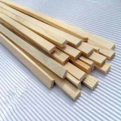 Pine Wood Planks Thin Wooden Strips DIY Handcraft Materials Solid Wood Pine Small Wood Sticks for Model Making And Gaming