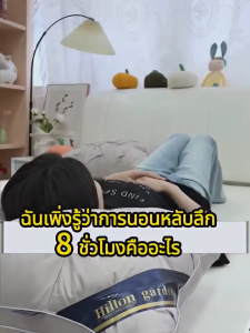 หมอนโรงแรม 5 ดาว แก้ปวดคอ Hilton หมอนหนุนโรงแรม ขนาด 800g 900g หมอนสุขภาพ นอนหนุนเพื่อสุขภาพ นุ่ม หลับสบาย ไม่ยุบตัว