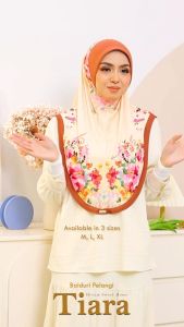 TUDUNG SARUNG DREAM SWEET HOME TIARA (Awning scuba/ Saiz M L XL) By Hanami