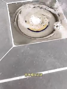 Brushed Brass Fast Drain Sink Strainer with Odor-Proof Lid Universal Backflow Prevention Large Diameter Floor Drain for Bathroom