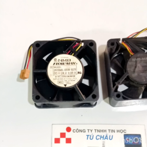 Quạt 6Cm dày 2.5Cm / Điện áp DC 24V Loại 3 dây đầu cắm 3 Pin khác nhau (Quạt tháo máy LK)