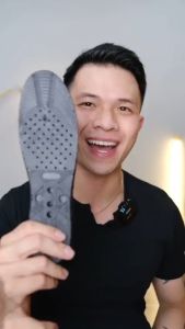 Lót Giày Tăng Chiều Cao Đệm Khí VISIBLE - AIR Thể Thao Năng Động Nam Nữ MINSU M5502 Khử Mùi Thoáng Khí Chống Hôi Chân với Các Miếng Độn Giày tháo lắp đơn giản