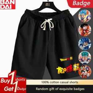 Bandai | Anime Dragon Ball Quick-drying Beach Shorts Man Summer Womens Oversized Casual Basketball Sporty Gym Pants Five-Point Shorts