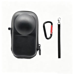 PU Storage Bag for Insta360 X6 Half Open Box Anti-scratch Case Cover for Insta 360 X6 Panoramic Camera Accessories 