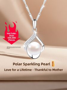 East Beauty | Freshwater Pearl 999 Sterling Silver Pendant Necklace