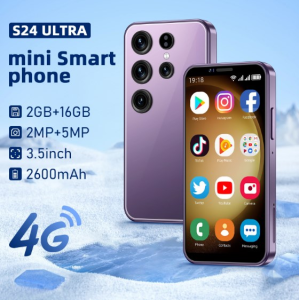 [🇵🇭 24h Delivery] Dollyy Soyes 2024 Galaxy S24 Ultra S23 Ultra Phone Smartphone Mini 3.5 Inch 3.5\" Small Phone Original 4GB+128GB Students Android 8.1 HD Google App
