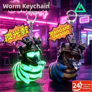 Hai Yao Era | Glow In The Dark 3D Printed Bug Action Figure Abstract Quirky Decor Keychain