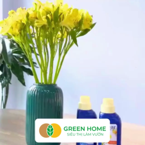 Bộ 10 Gói Dưỡng Hoa Lâu Tàn Greenhome Chrysal Gói 5gr Phân Bón Cho Hoa Cắt Cành Lâu Tàn Nở Bông To Không Bị Hôi Nước