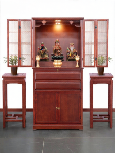 WANGJIXIANG | New Chinese Style Religious Storage Cabinet With Door