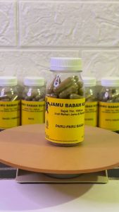 Obat Herbal untuk Mengatasi Paru Paru Basah / Pneumonia - Jamu Babah Kuya Ramuan Tradisional 100% Herbal Murni (KAPSUL)