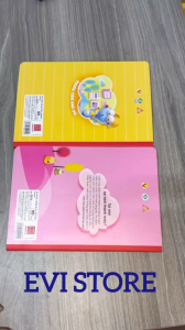 Lốc 5 quyển vở 4 ô ly 80 trang Hồng Hà School Ami 0515 vở luyện viết chữ đẹp cho học sinh tiểu học