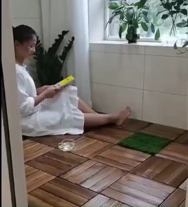 Wood Flooring Bathroom Non-slip Floor Mat: Features & Benefits