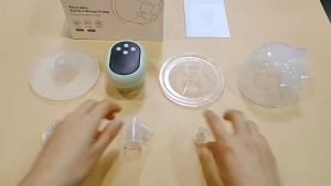 MOMYSO Rechargeable Electric Breast Pump: A Hands-Free Breast Massager