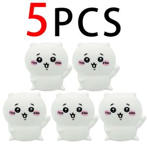 Bandai | 2026 Cute Chikawa Kawaii Bedroom Desktop Decoration Hachiware Usagi Cartoon Vinyl Doll Night Light Luminous Toy Surprise Gifts