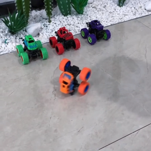 EasyB | Four Colorful Kids Off-Road Monster Truck 4pcs Toy Car Boys Birthday Gift 4in1