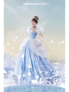 Princess Dress Fairy Tale Performance Adult Halloween Costume Ball Gown Womens Clothing Party Magic Show Outfit Fairy Tale Princess Dress
