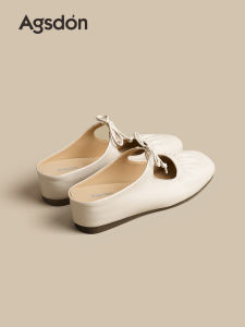 Agsdon | Summer Thick Heel Increasing Comfortable Soft Bottom Slip On Loafers