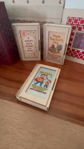 Funny Fathers Day Wooden Gift Box | Cartoon Design | HL Makes | 18.8x10.5x3.5cm - FB25-38