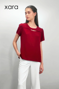 XARA Rosanna Scallop Detail Blouse