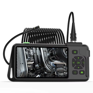 Camera Nội Soi Công Nghiệp HD 1080P Có Màn Hình IPS 5  Tự Động Lấy Nét Ống Kính Đơn/kép/ba Ống Kính Chống Nước Kiểm Tra Đường Ống Borescope