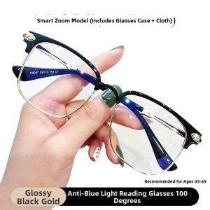 JIFANPAUL | Adjustable Focal Eyeglasses Anti-Blue Light HD Men Women