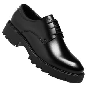 GNAI | Invisible Inner Height Increase Mens Business Formal Leather Shoes