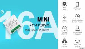 Zigbee 3.0 Wifi Tuya Smart Swich Alexa Google Assistant Home Automation DIY 16A Mini Breaker Light Switch Voice Control 100-240V