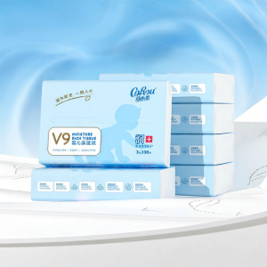 COROU | Moisturizing Baby Cloudy Tissue 100 Sheets 6 Packs