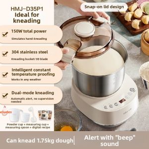 Bear | Automatic Dough Mixer and Fermentation Machine Small Home Chef Machine