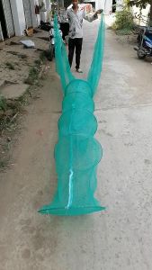 Dớn Bắt Cá lươn trạch tôm tép Đăng Xanh( ĐK 40cm 3 hôm ) 1m4 5 Vành Xanh.