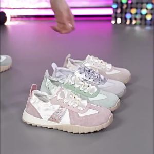 Sports and Leisure Women's Shoes 2024 Spring New Cortez Popular Lightweight Student Running White Shoes N8802