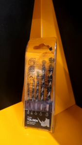 Tolsen 5pcs Masonry Drill Bits Set75459 (4mm - 10mm)
