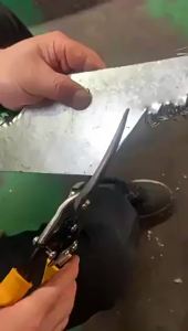 Kéo Cắt Kim Loại Chuyên Nghiệp TUNGFULL Thép Chrome Vanadium Dùng Cho Hàng Không Cắt Tấm Kim Loại Tay Cầm Cao Su Kéo Đa Năng