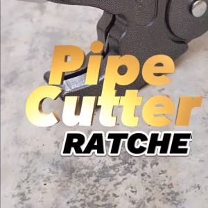 CEO 🇲🇾 PVC Pipe Cutter RATCHET INDUSTRIAL PPR PU PE Pipe Scissors Body Scissors Plumbing Aircond Electric Pemotong Paip