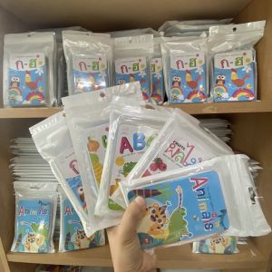 บัตรภาพ 5 หมวดเลือกได้ ชุดสัตว์ รูปใหญ่ กระดาษหนา สีสันสดใส ใช้แฟลชการ์ด ได้ การ์ดคำศัพท์ คำศัพท์สัตว์ บัตรคำ การ์ดฝึกจำ รูปสัตว์ รูปภาพสัตว์ - Lazada