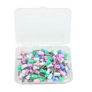100 Chiếc Bàn Chải Nha Khoa Loại Chốt Dùng Một Lần Màu Hỗn Hợp Để Loại Bỏ Vết Bẩn Và Đánh Bóng Phụ Kiện Chăm Sóc Nha Khoa