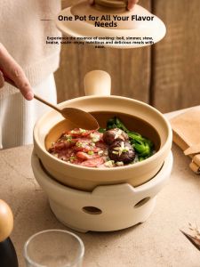 YOGEHOME | Side Handle Ceramic Cooking Sand Pot