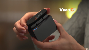 COMICA Vimo C Mini Wireless Lavalier Microphone One-Key Noise Reduction Safety Mode 20H Charging Case for iPhone Android Camera Vlog Official Original