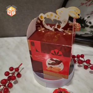 10PCS BOX MOONCAKE ISI 2 TRAY 100GR - 150GR / BOX MOONCAKE / DUS MOONCAKE / BOX KUE BULAN