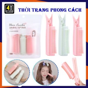 SET 3 Kẹp Uốn Phồng Chân Tóc Hàn Quốc - Kẹp Lọn Uốn Tóc Mái Thưa Giữ Cố Định Tạo Kiểu Tóc Xoăn Tiện Lợi - ng Cuốn Tóc Xoăn - Dụng Cụ Uốn Tóc Tạo Kiểu