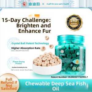 DIDIMA | Pet Training Reward Nutritional Supplement Astaxanthin Fish Oil