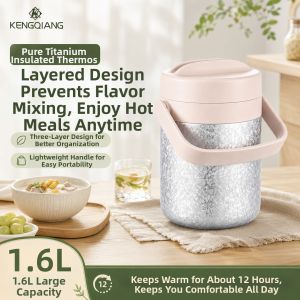 Titanium Thermal Lunch Box Large Capacity