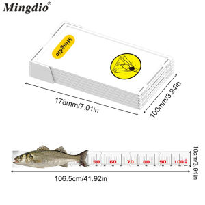 Portable fish measuring ruler can be folded，100CM