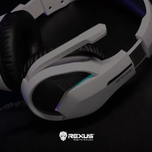 Rexus Headset Gaming Vonix F80 RGB Free Audio Splitter