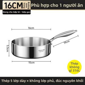 RONGCHUAN | Chảo Nhỏ Phụ Trợ Cho Bé Không Phủ