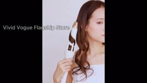 VIVID&VOGUE GNE2 Ion negative Catokan Curly Otomatis Curly Rambut 32MM