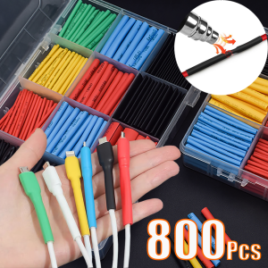 Heat Shrink Tube Kit Retractable Heat-Resistant Insulation Sleeved Waterproof Charger Cable Protector Connect Sleeved Cable