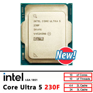 Intel | Intel Core Ultra 5 230F CPU processor 2.9GHz 10 cores 10 threads LGA 1851 New but without Cooler
